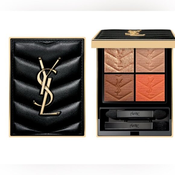 Yves Saint Laurent YSL couture mini clutch Eyeshadow Palette ✨new in box✨ orange - Picture 6 of 12